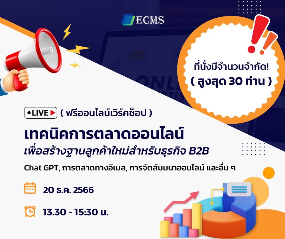1st Online marketing workshop